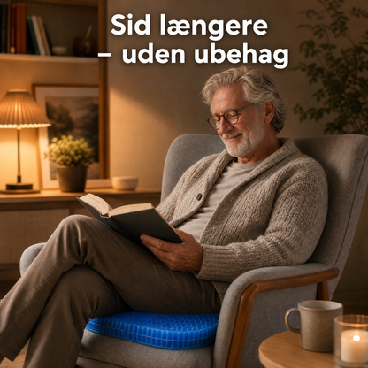 Siddero Gelpude, ergonomisk siddepude